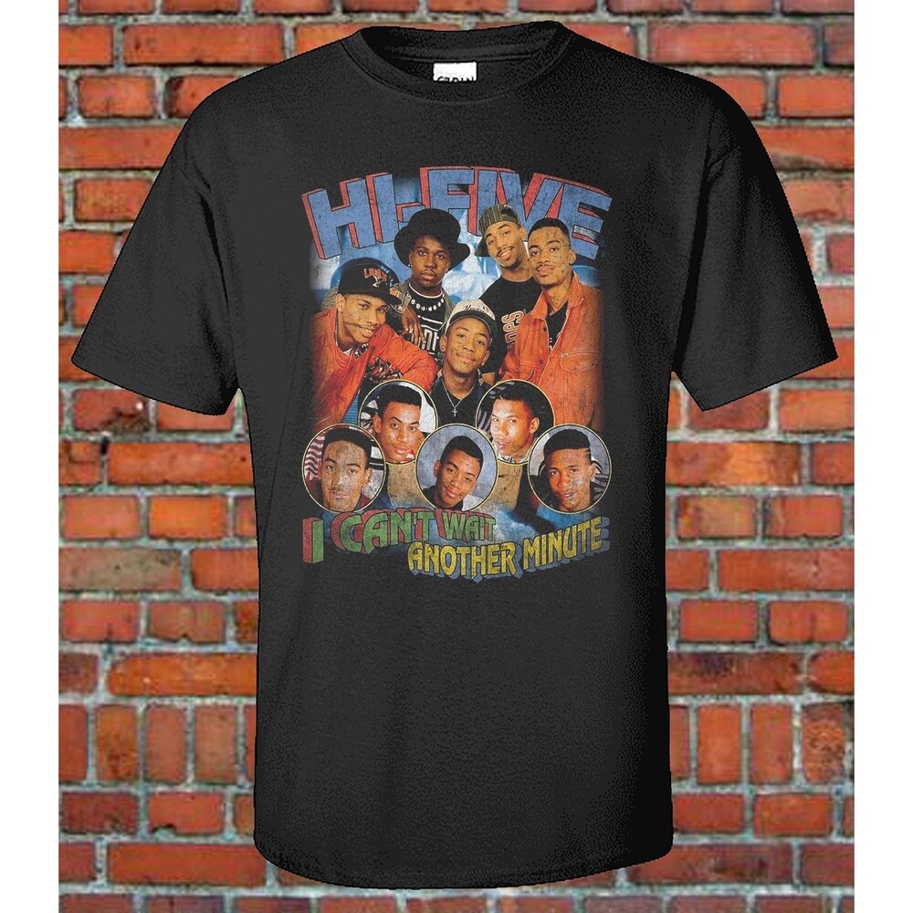 Hi - Five - 90s R and B Bootleg Tee-  Graphic T-Shirt